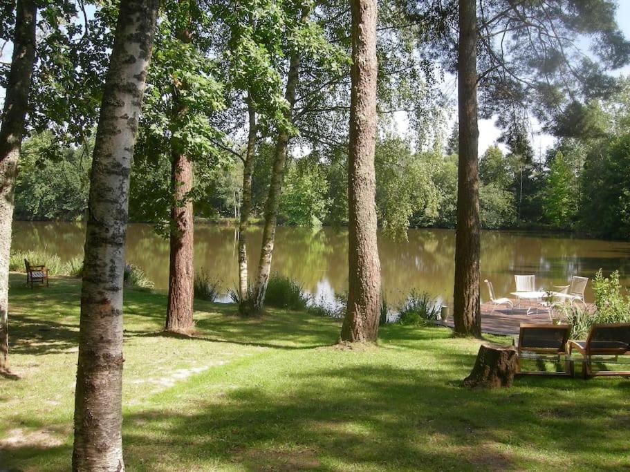 Paradis Perdu En Sologne Avec Plage Privee Villeny 외부 사진