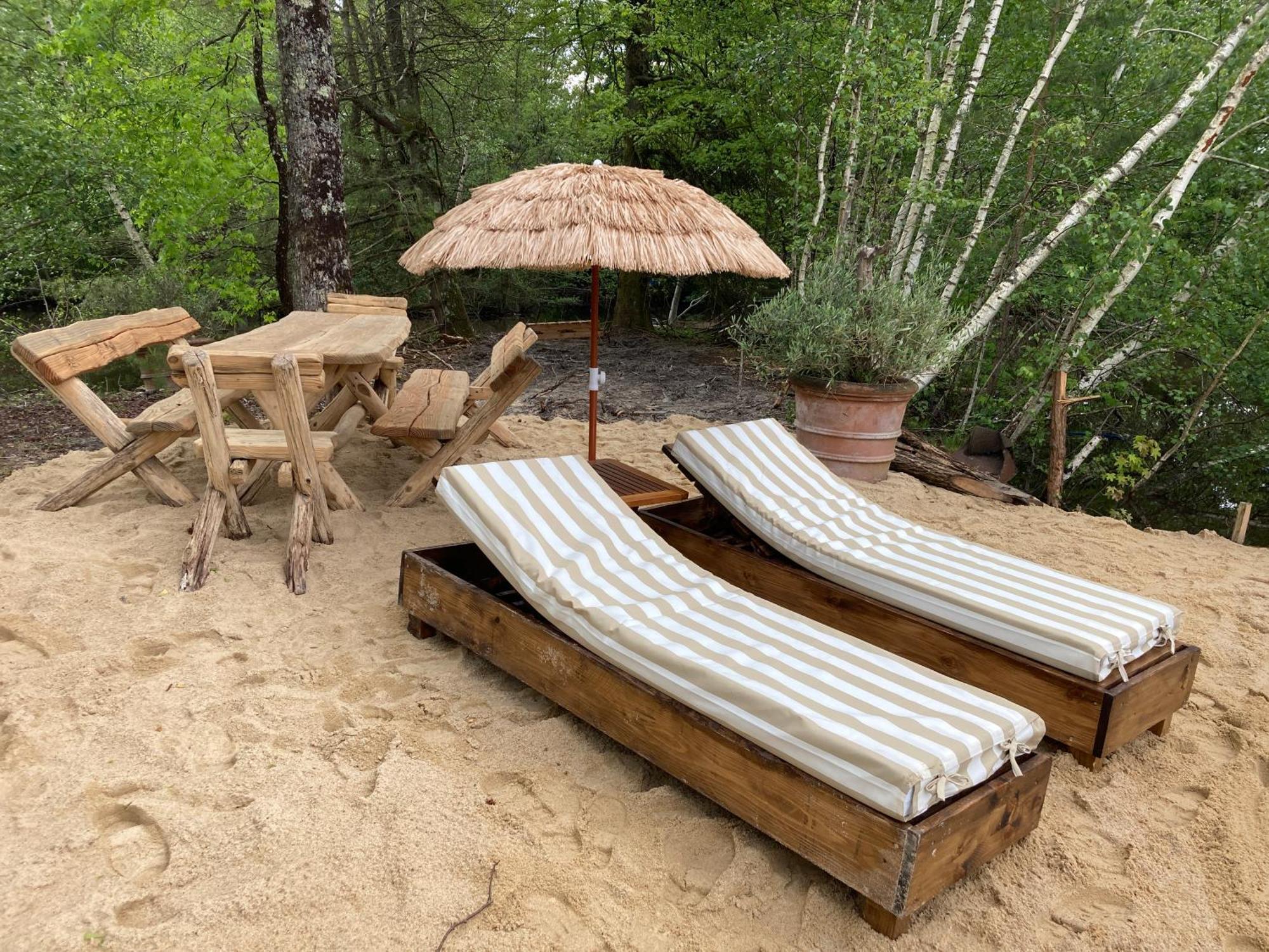Paradis Perdu En Sologne Avec Plage Privee Villeny 외부 사진