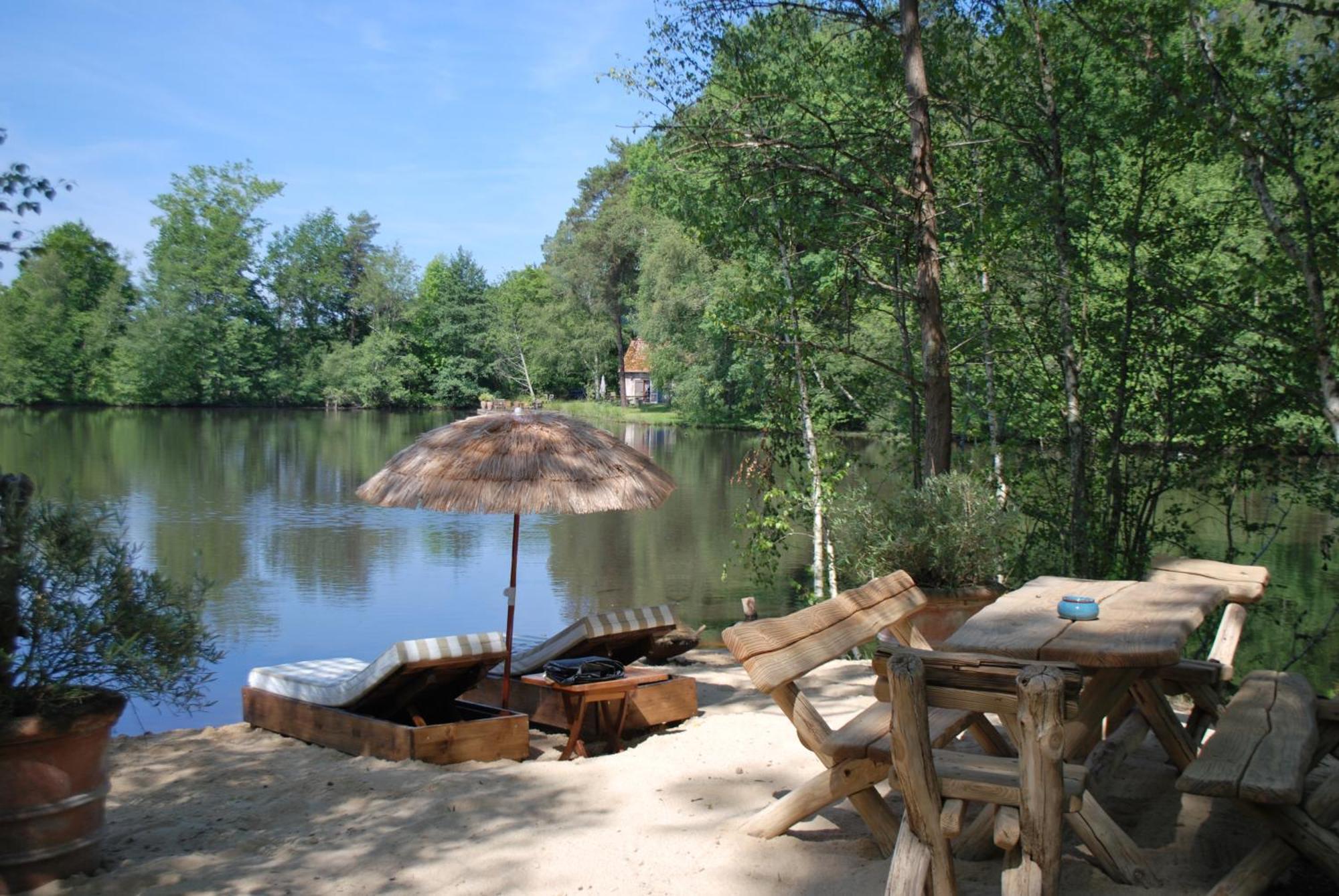 Paradis Perdu En Sologne Avec Plage Privee Villeny 외부 사진